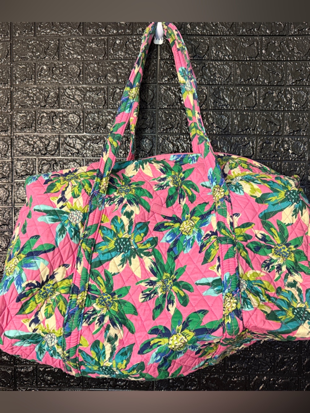 Vera Bradley Tropical Paradise Overnight Bag - EUC